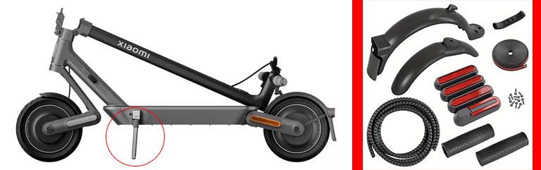 Підніжка для Xiaomi Mi Electric Scooter 4 Ultra